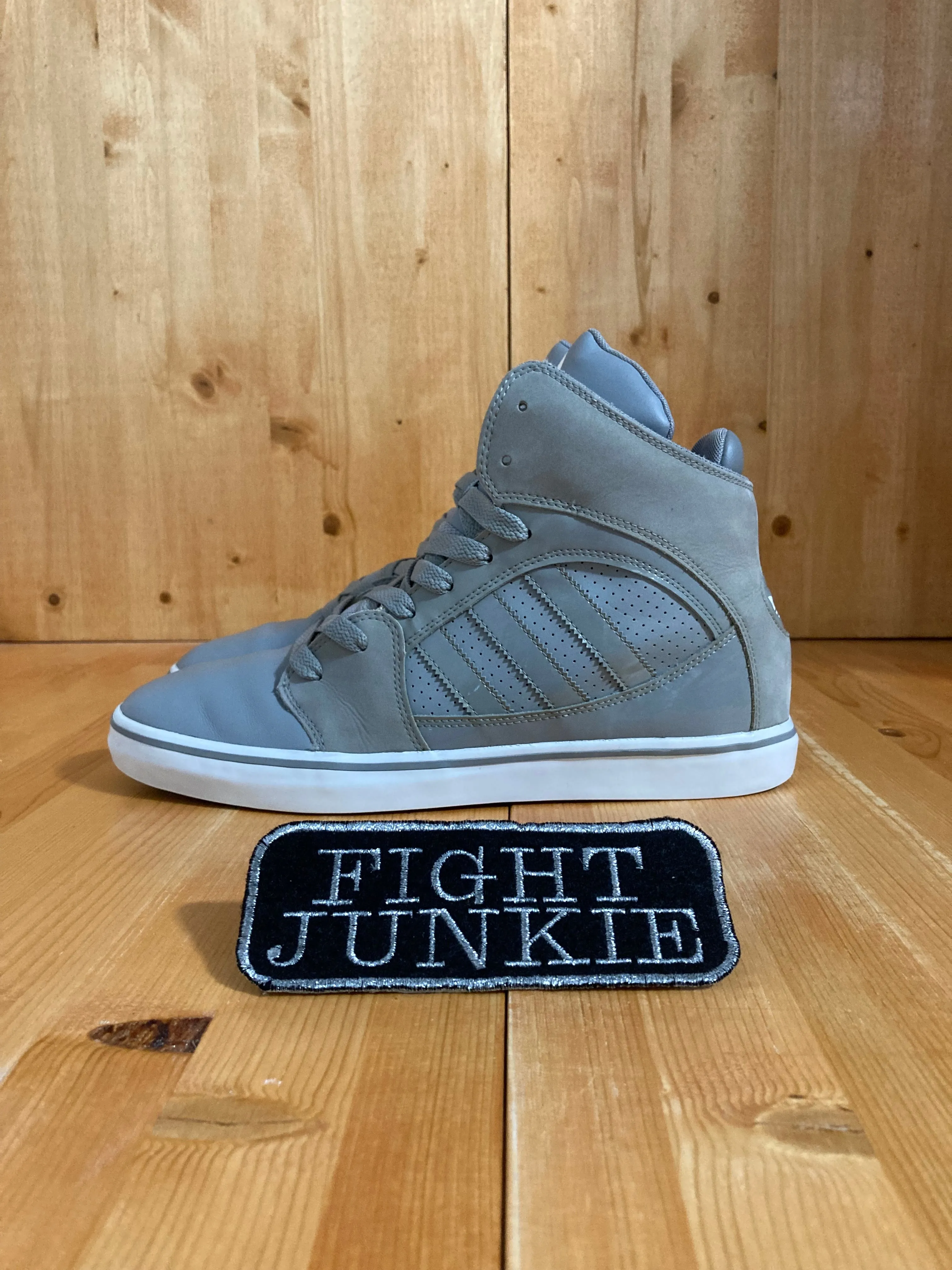 ADIDAS ORIGINALS ALUM 12 HILLSDALE HIGH Mens Size 10.5 Shoes Sneakers Gray G20677