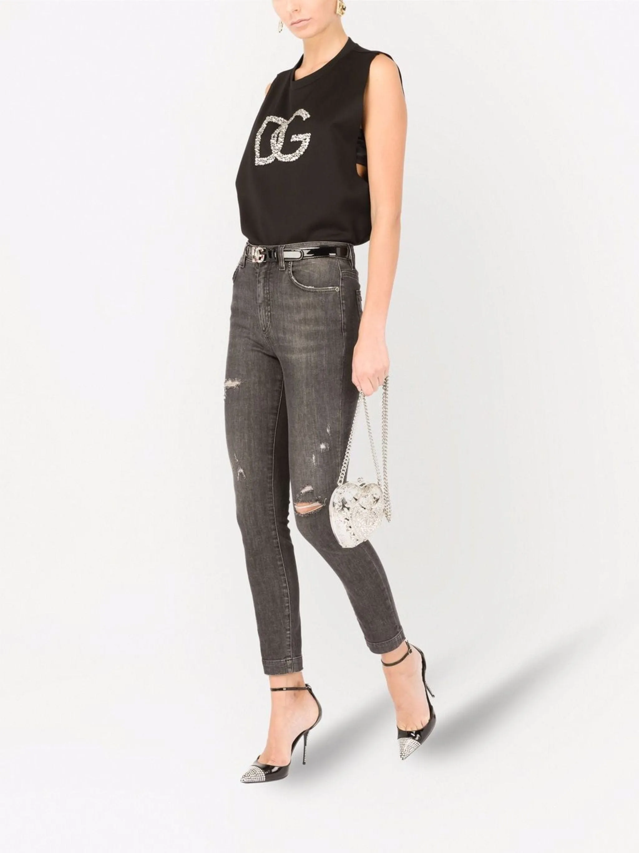 Audrey Distressed Skinny Jeans
