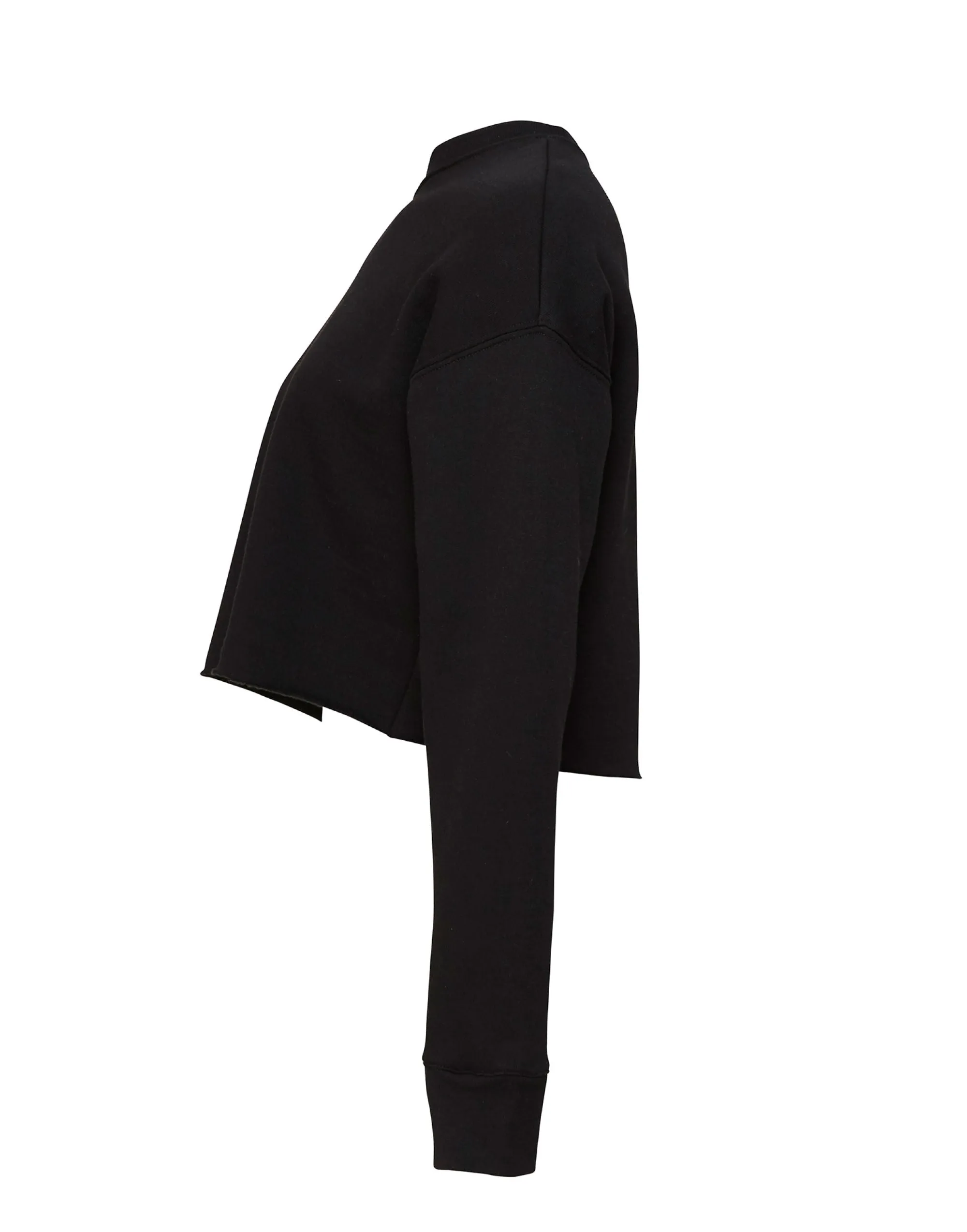 BE7503 Bella Womens Cropped Fleece Sweat