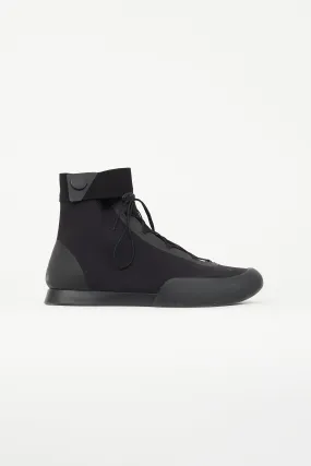Black Neoprene TR Sneaker