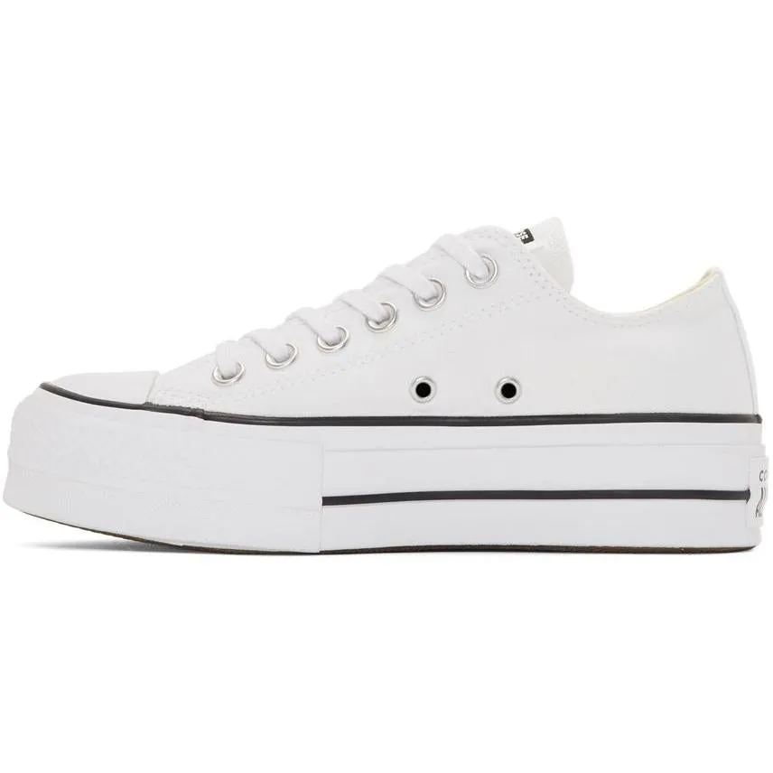 Converse White Chuck Taylor All Star Lift Low Sneakers
