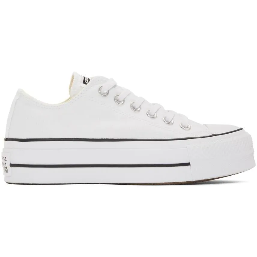Converse White Chuck Taylor All Star Lift Low Sneakers