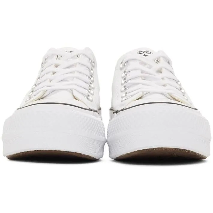 Converse White Chuck Taylor All Star Lift Low Sneakers