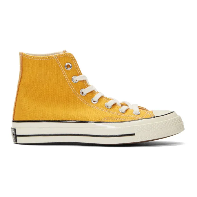 Converse Yellow Chuck 70 High Sneakers
