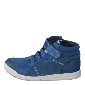Emery Beat T Blue Suede
