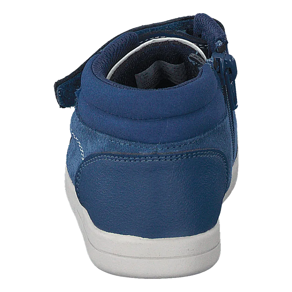 Emery Beat T Blue Suede