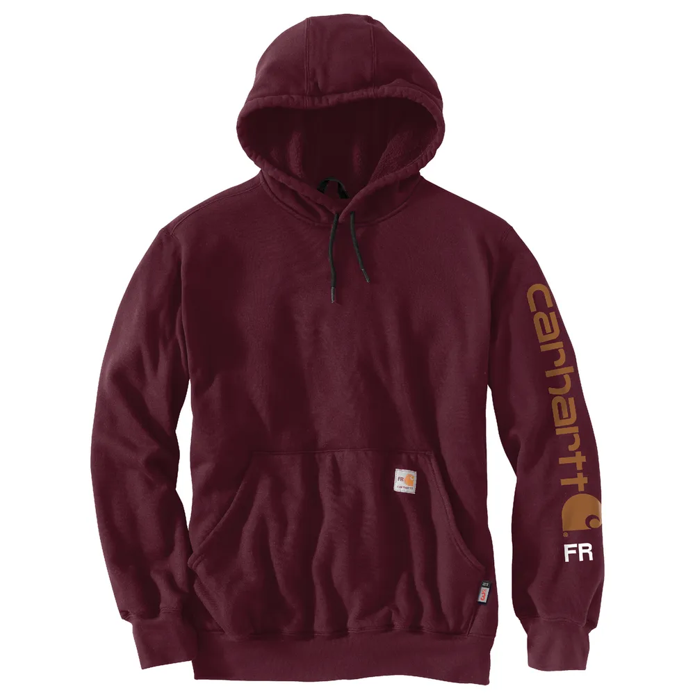 Flame Resistant Force Loose Fit Midweight Logo Sleeve Graphic Sweatshirt - PRT-Port | Carhartt 104505