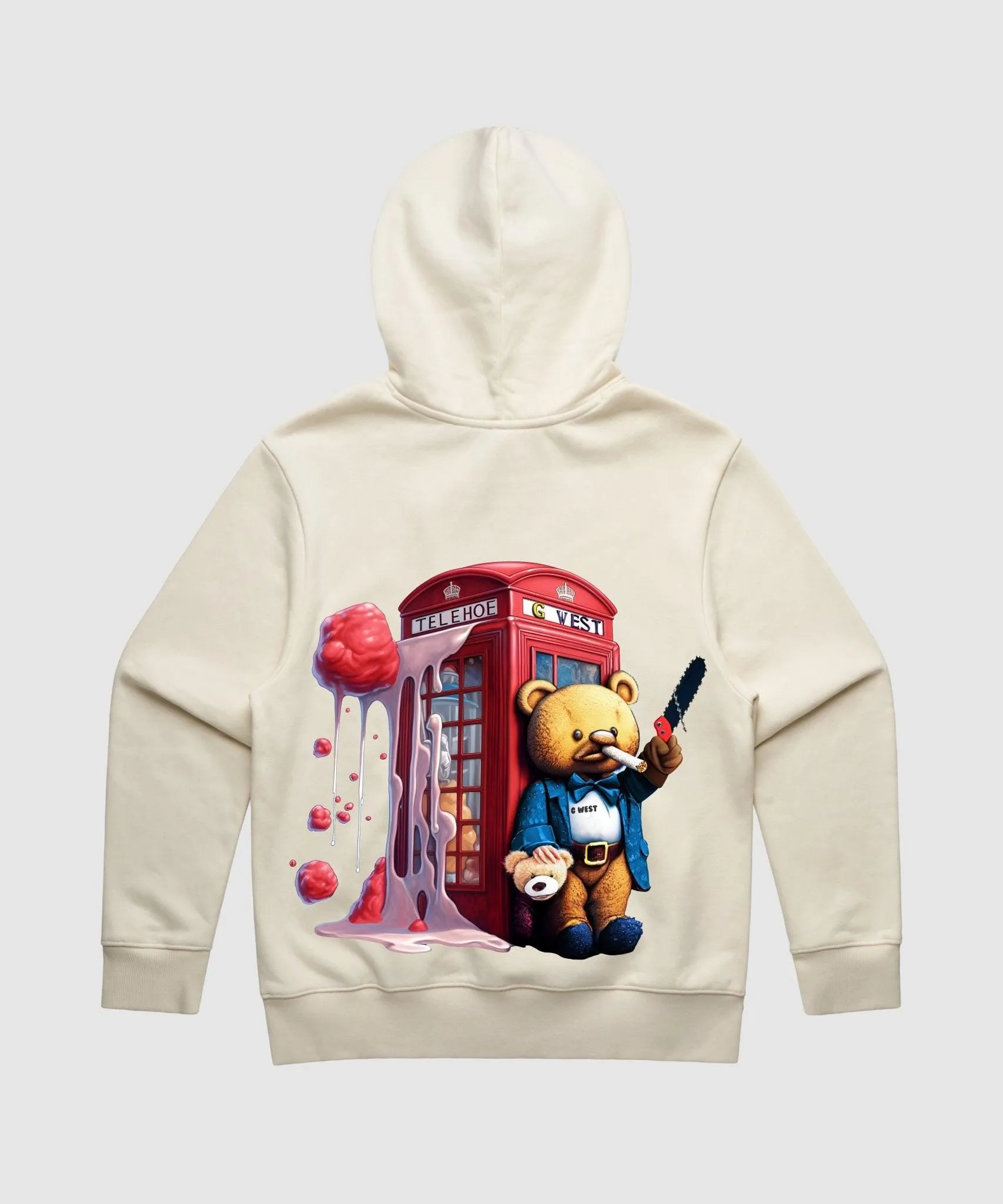 G West Teddy Bear Booth Heavy Premium Hoodie - 6 Colors