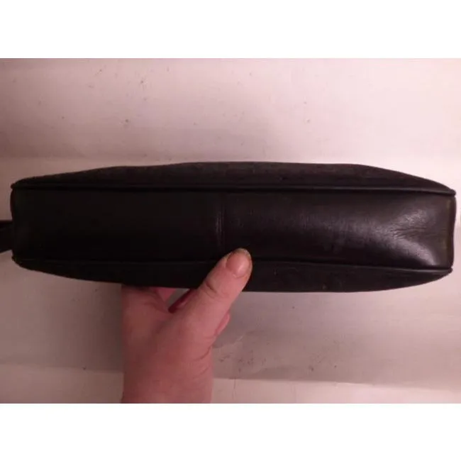 Gucci Vintage Purses Black Suede Hobo Bag
