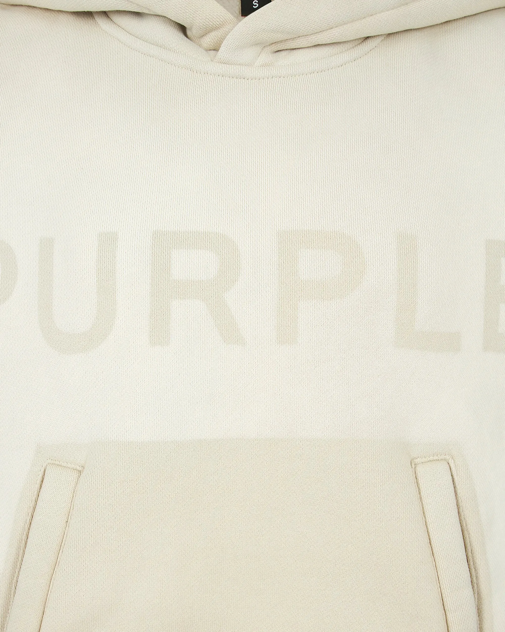 Heavyweight Fleece Raw Hem Hoodie