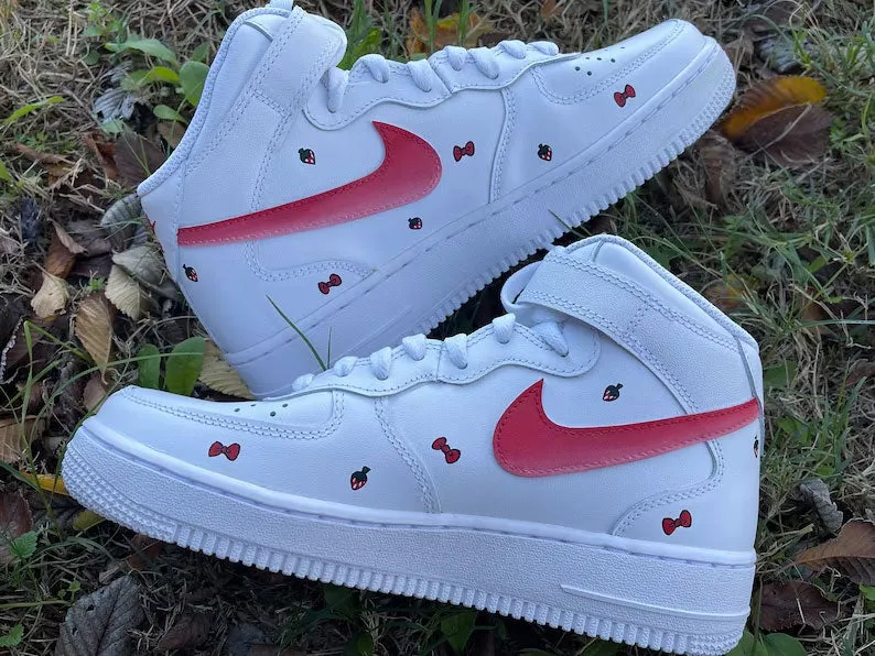 Hello Kitty Valentine's Day Custom Air Force 1