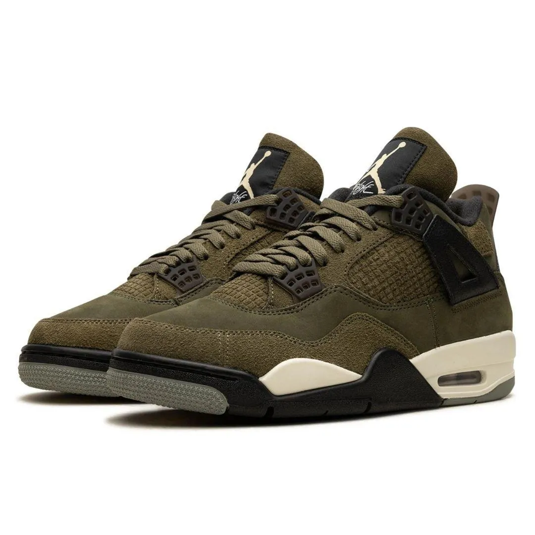 JORDAN 4 RETRO SE CRAFT MEDIUM  OLIVE
