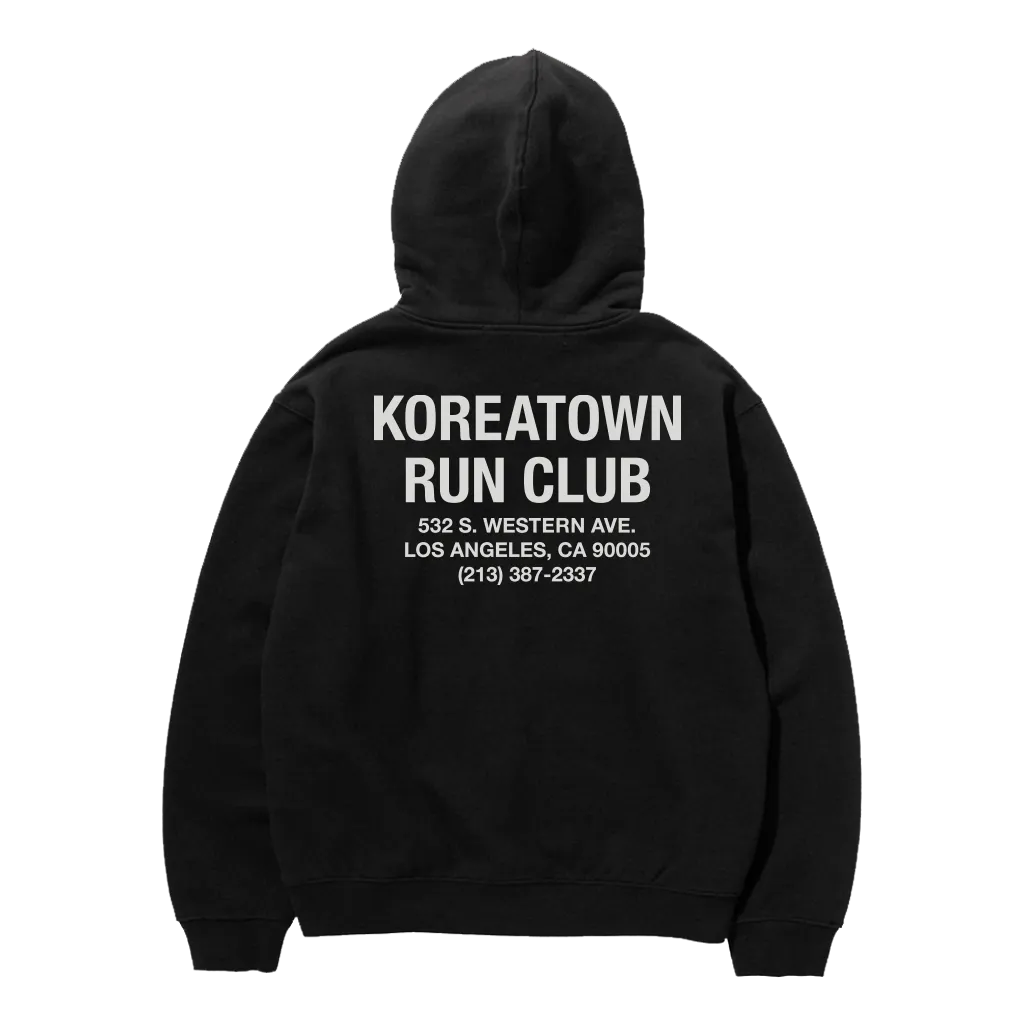 KRC CLASSIC HOODIE IN BLACK