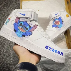 Lilo & Stitch High Top Cartoon Custom Air Force 1