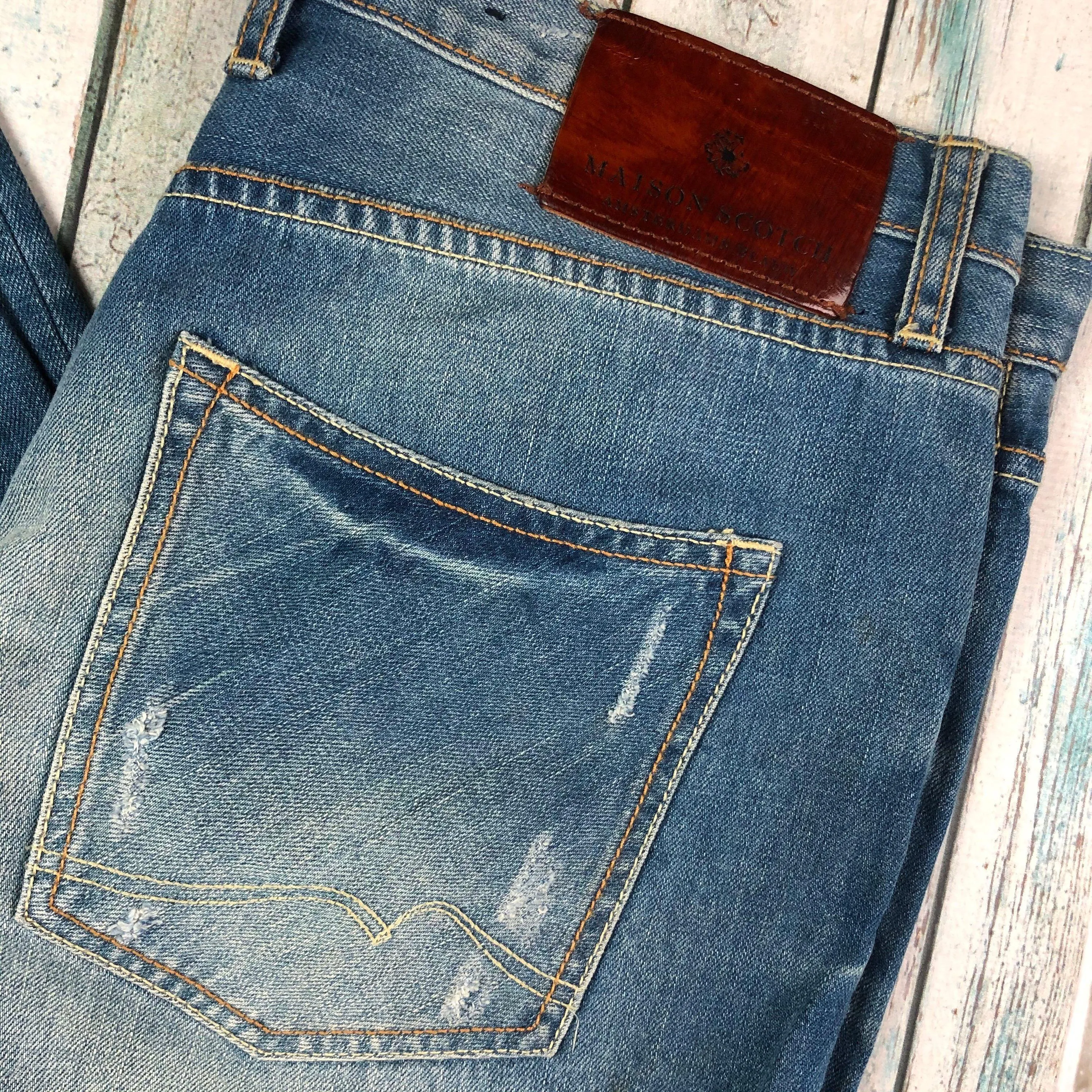 Maison Scotch 'Paris Number 2' Boyfriend Crop Jeans- Size 32