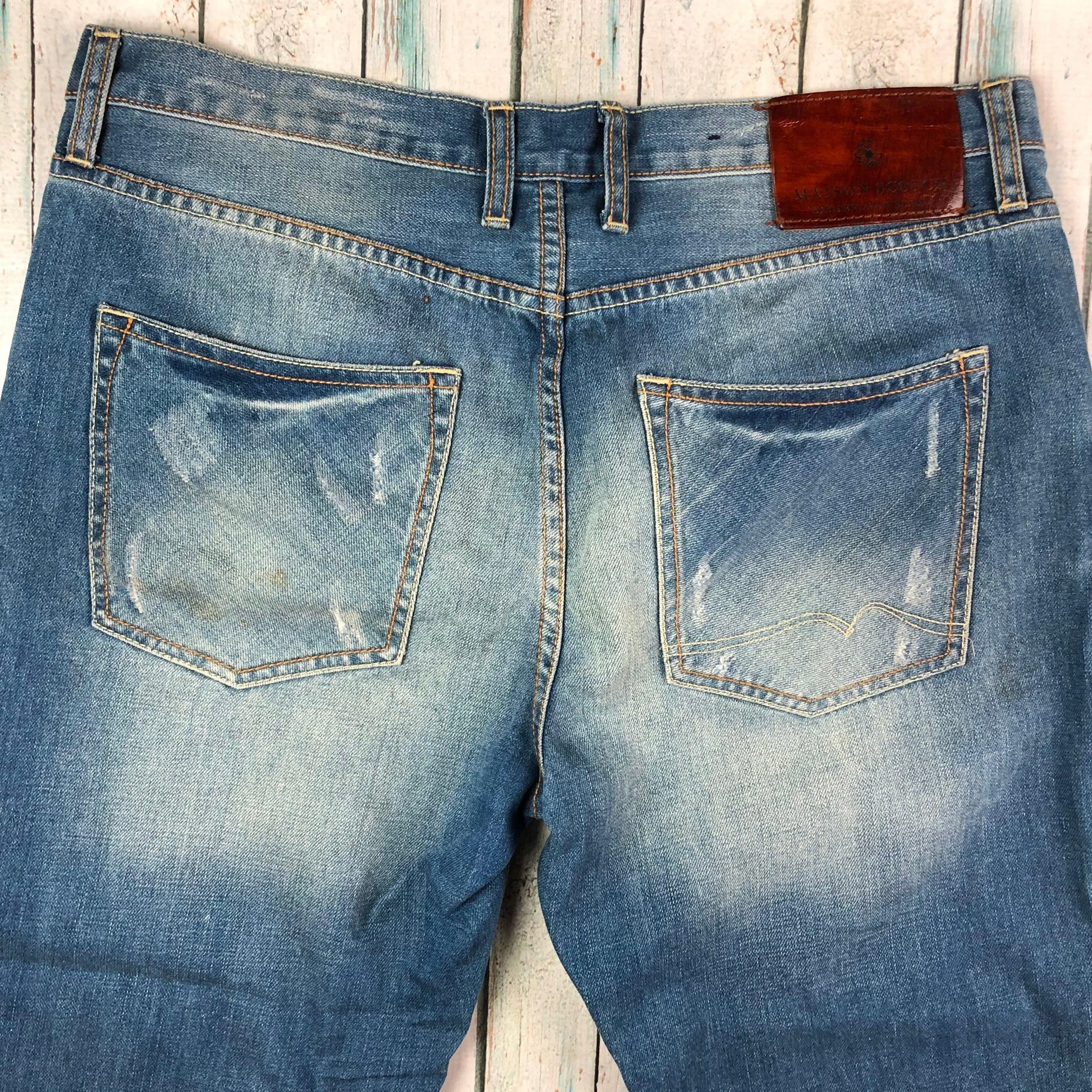 Maison Scotch 'Paris Number 2' Boyfriend Crop Jeans- Size 32