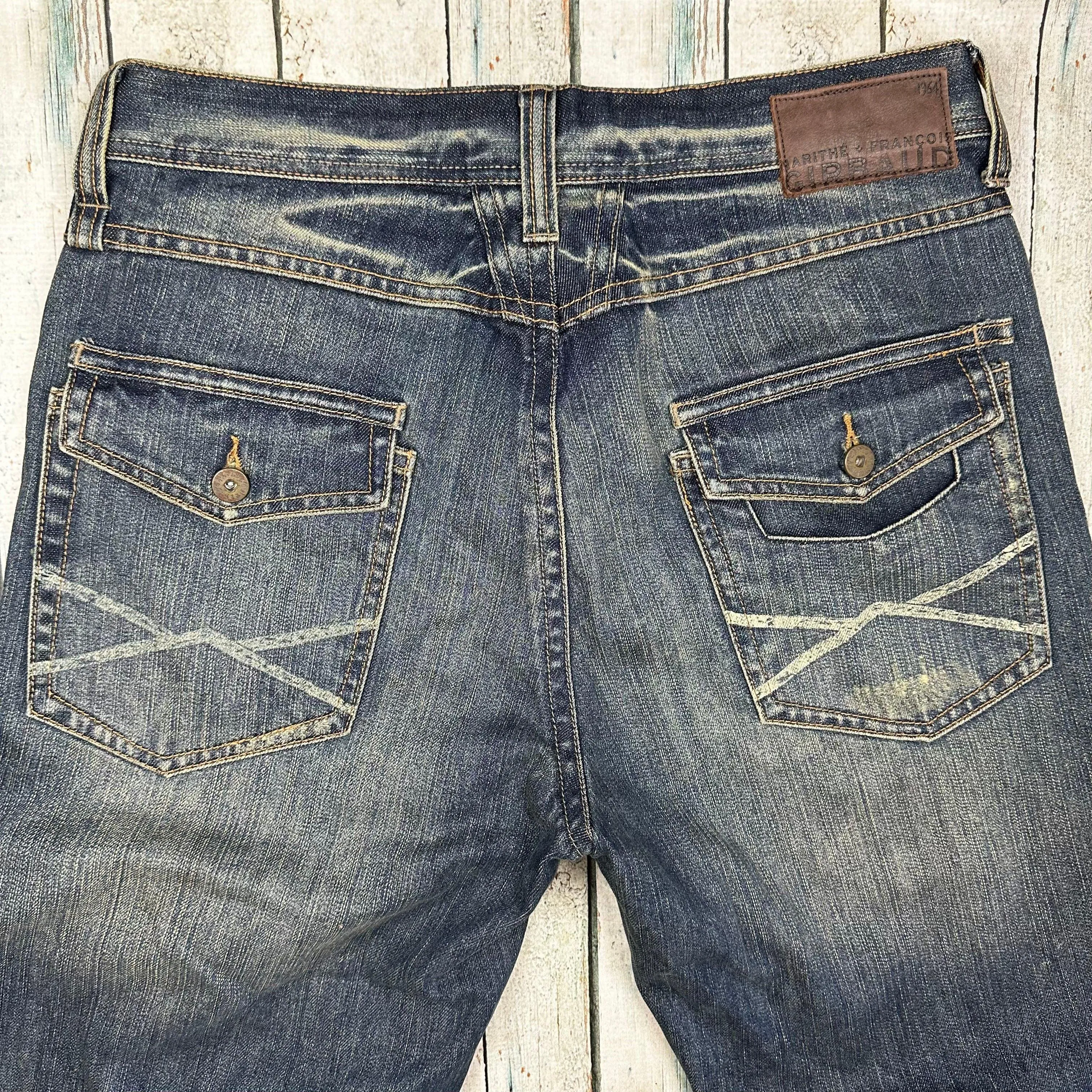 Marithe Francois Girbaud Mens Relaxed Jeans - Size 34S