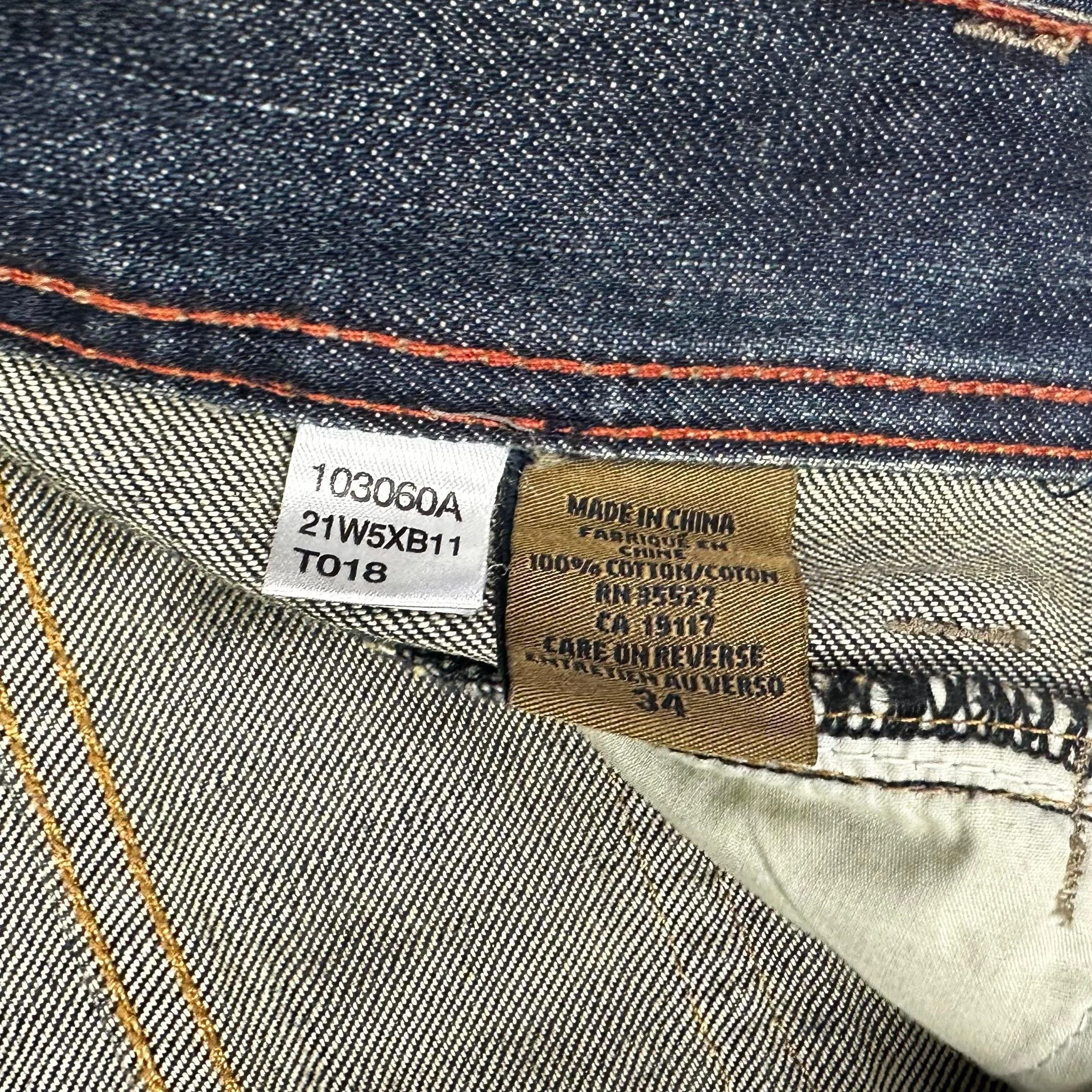 Marithe Francois Girbaud Mens Relaxed Jeans - Size 34S