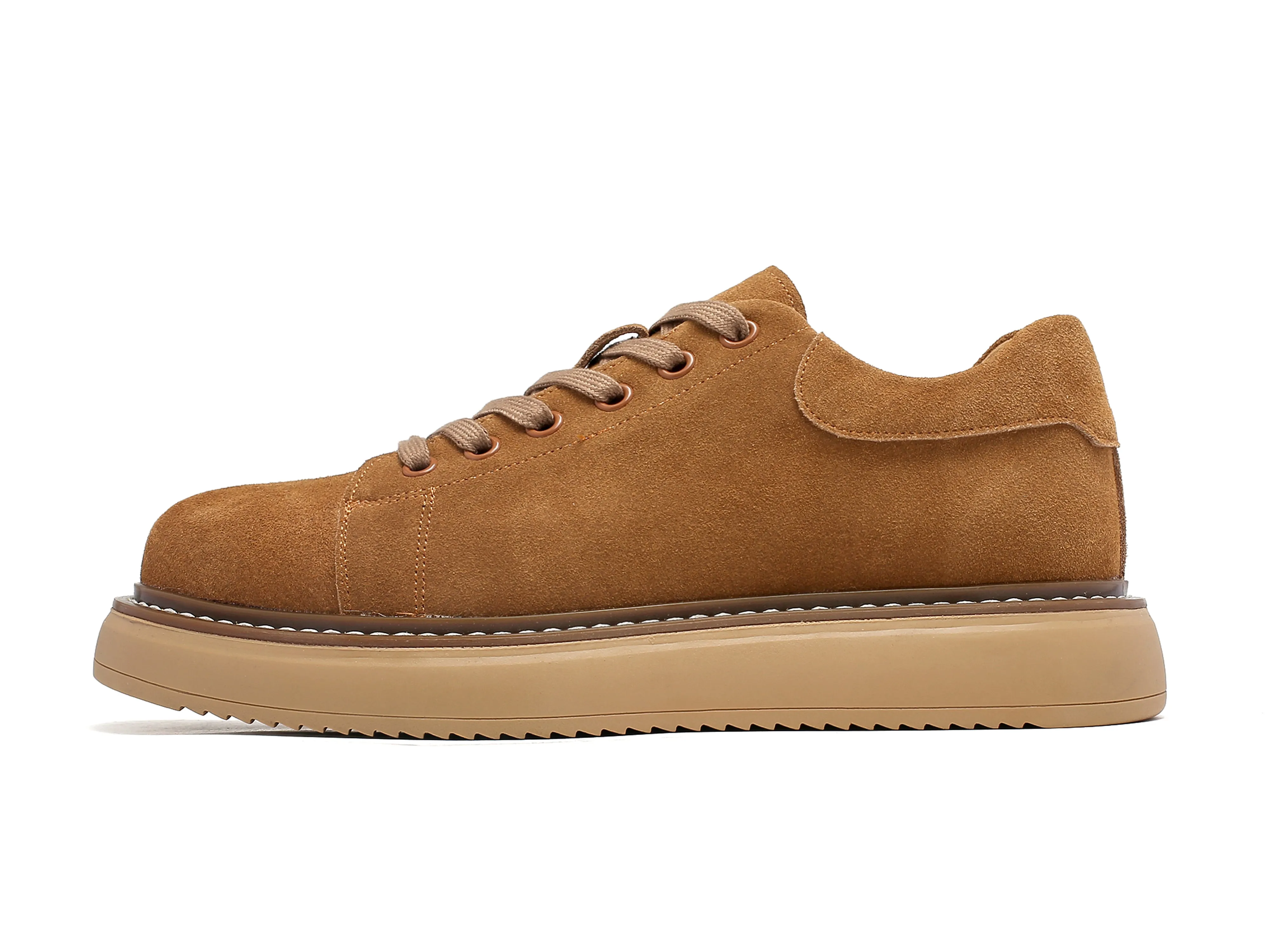 Men's Suede Chunky Skate Sneakers