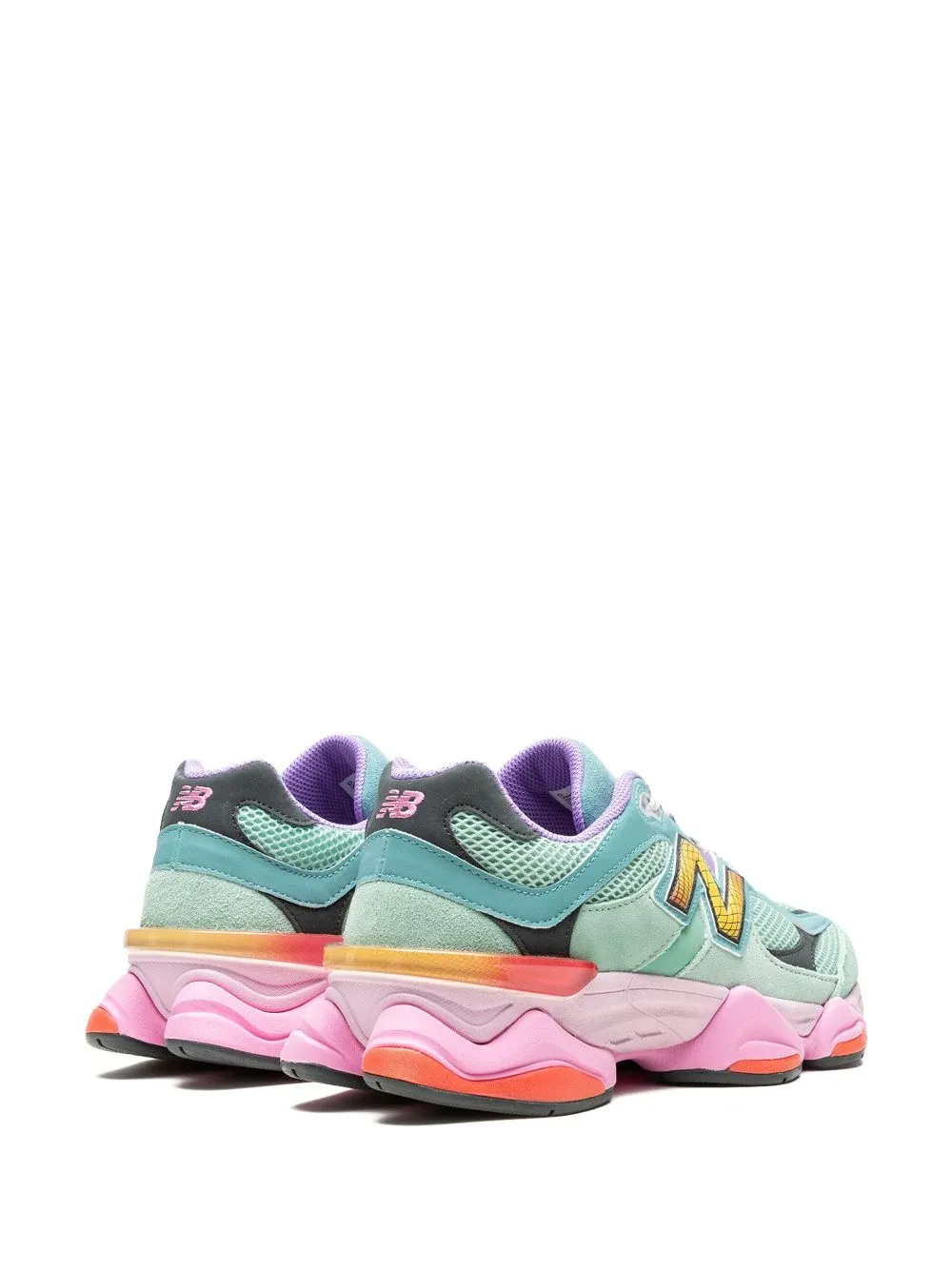 New Balance 9060 Warped Pink Green