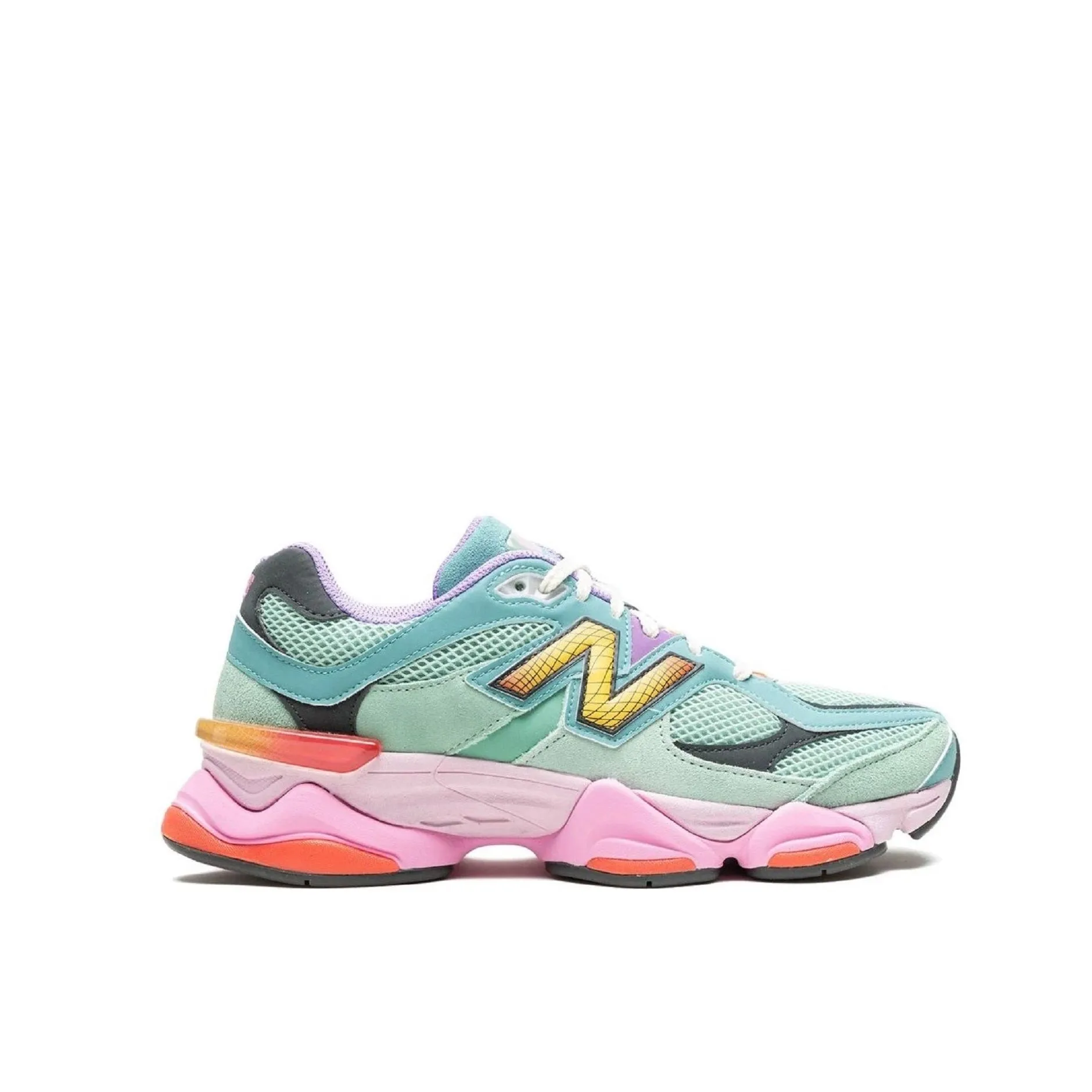 New Balance 9060 Warped Pink Green