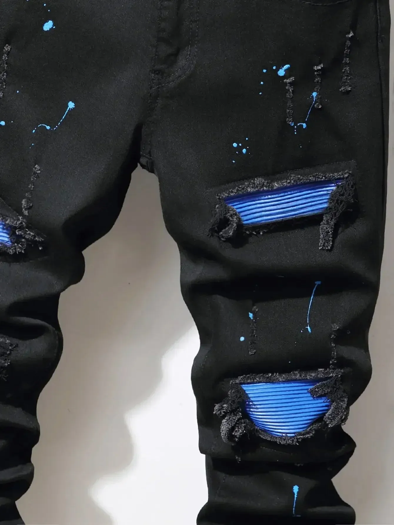 Sneakerhill Ripped Skinny Jeans T0955