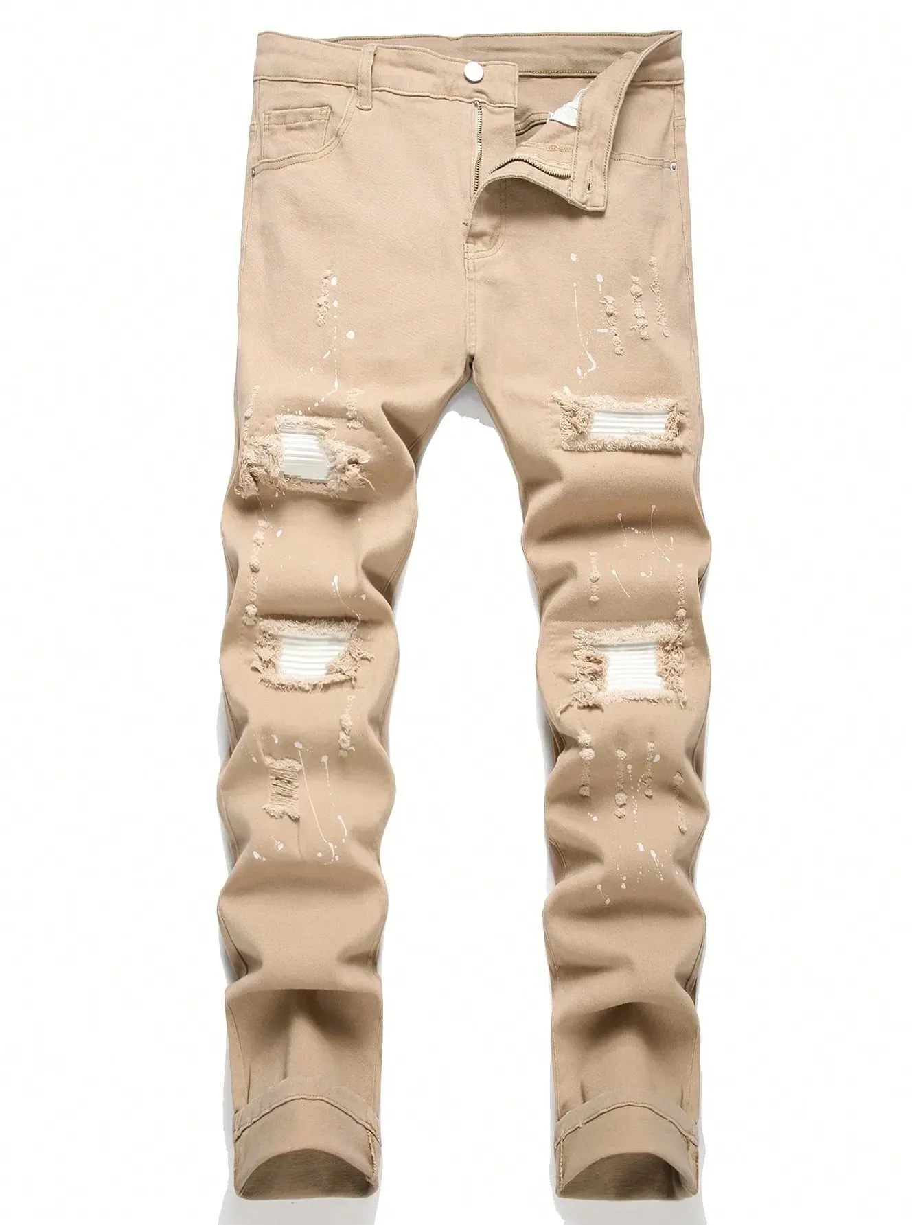 Sneakerhill Ripped Skinny Jeans T0955