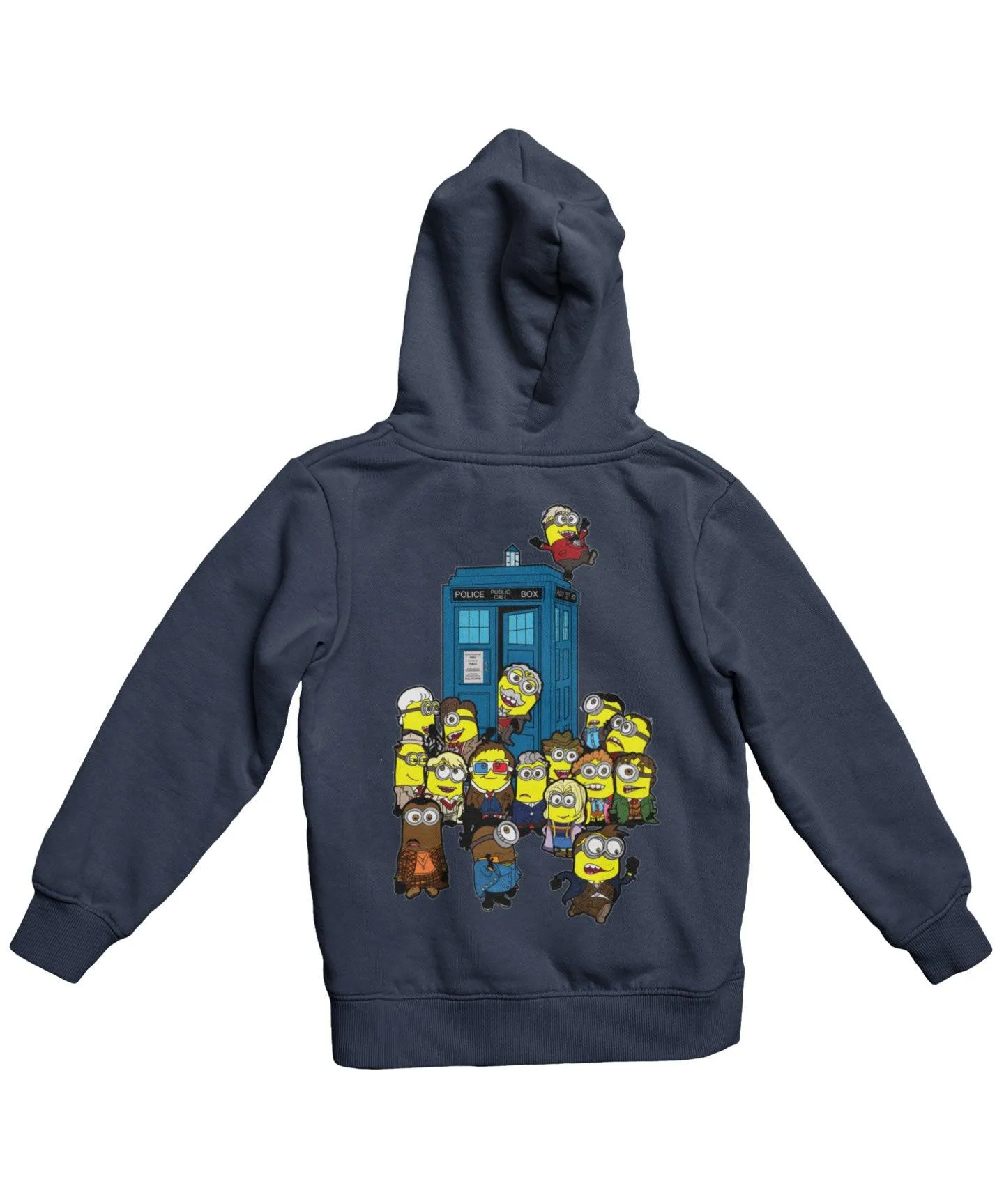 Top Notchy Doctor Minions Back Printed Hoodie