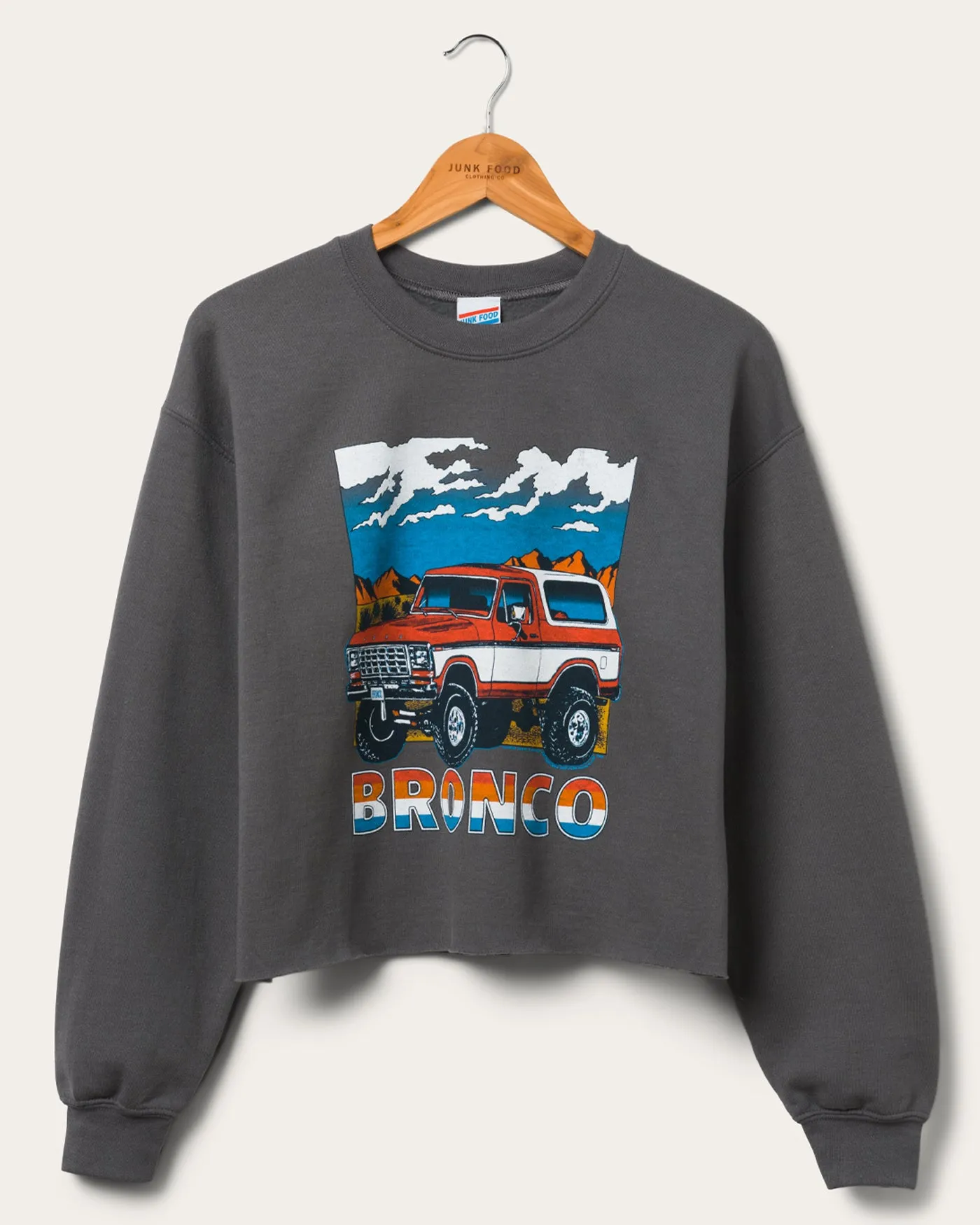 Women's Bronco Cropped Flea Market Fleece