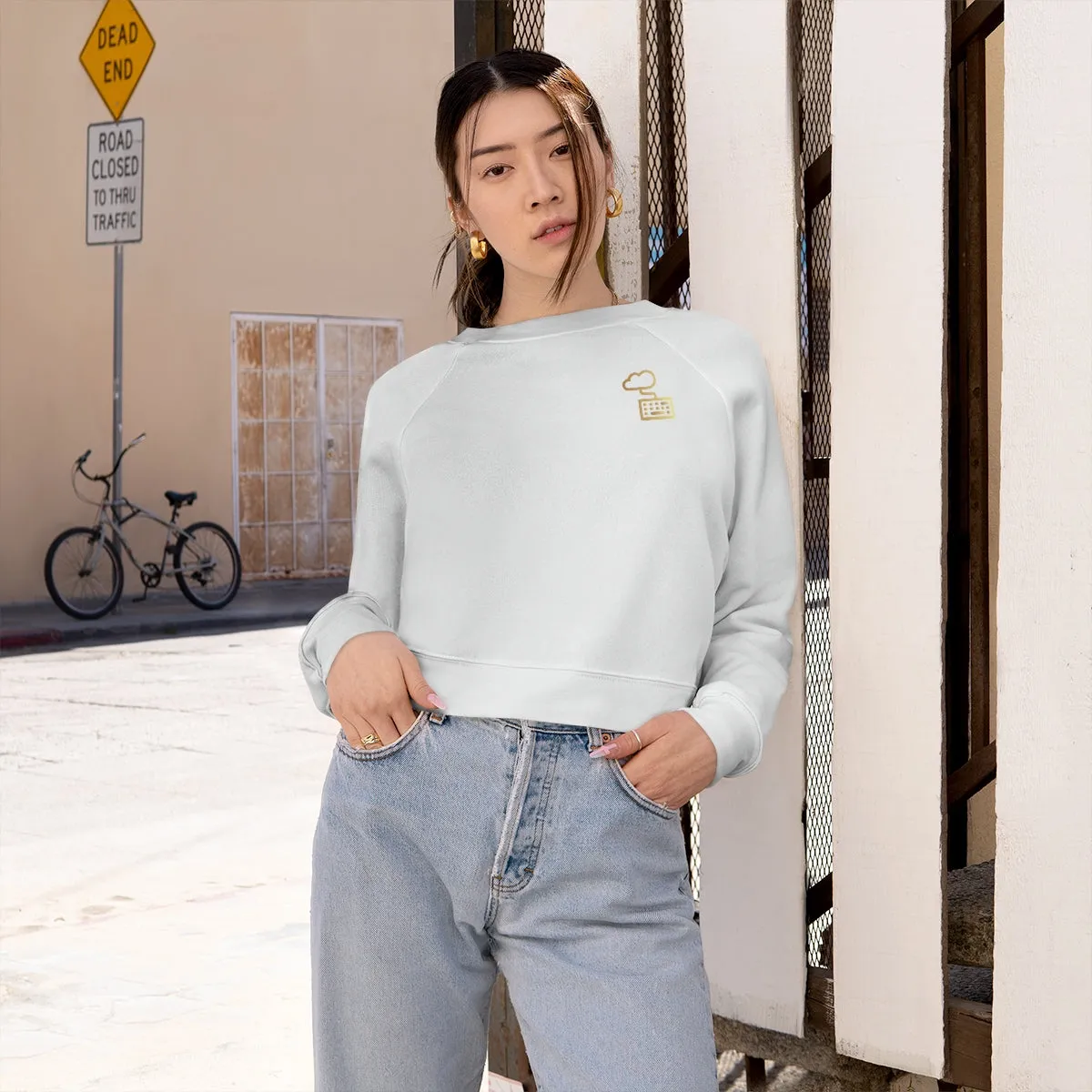 Women's Cropped CHT Fleece Pullover
